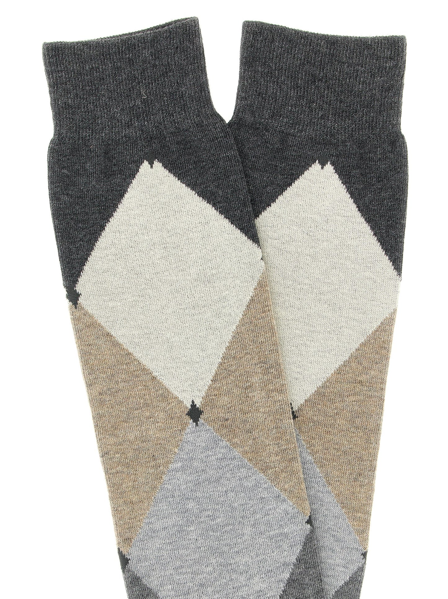 Diamond-shaped socks Socks
