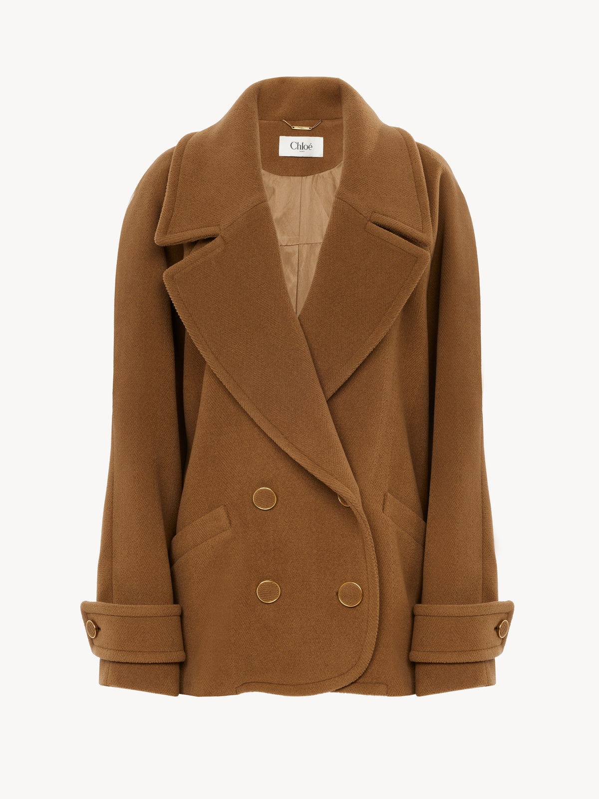 Chloé Oversized double-breasted coat