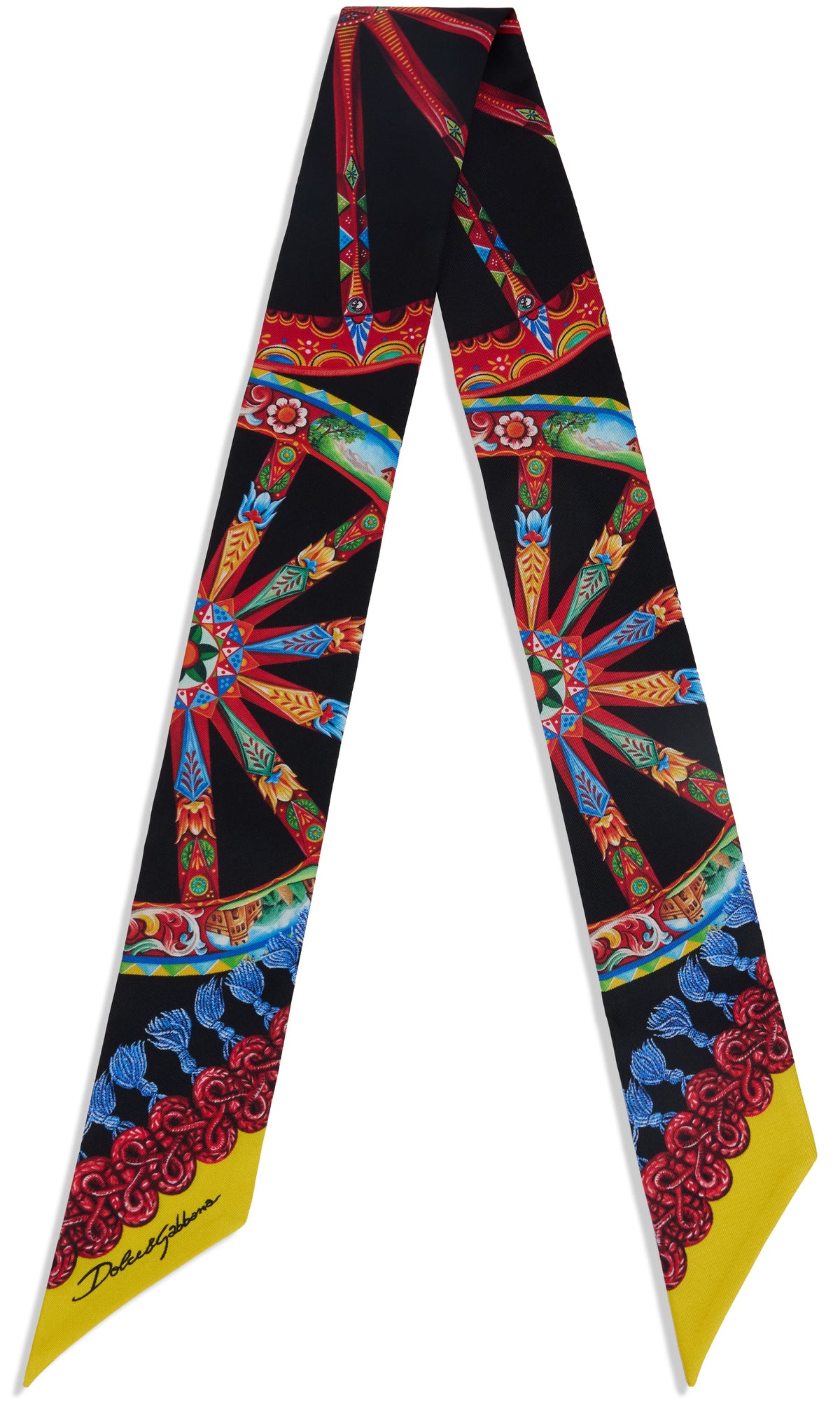 Dolce & Gabbana Scarf with colorful details