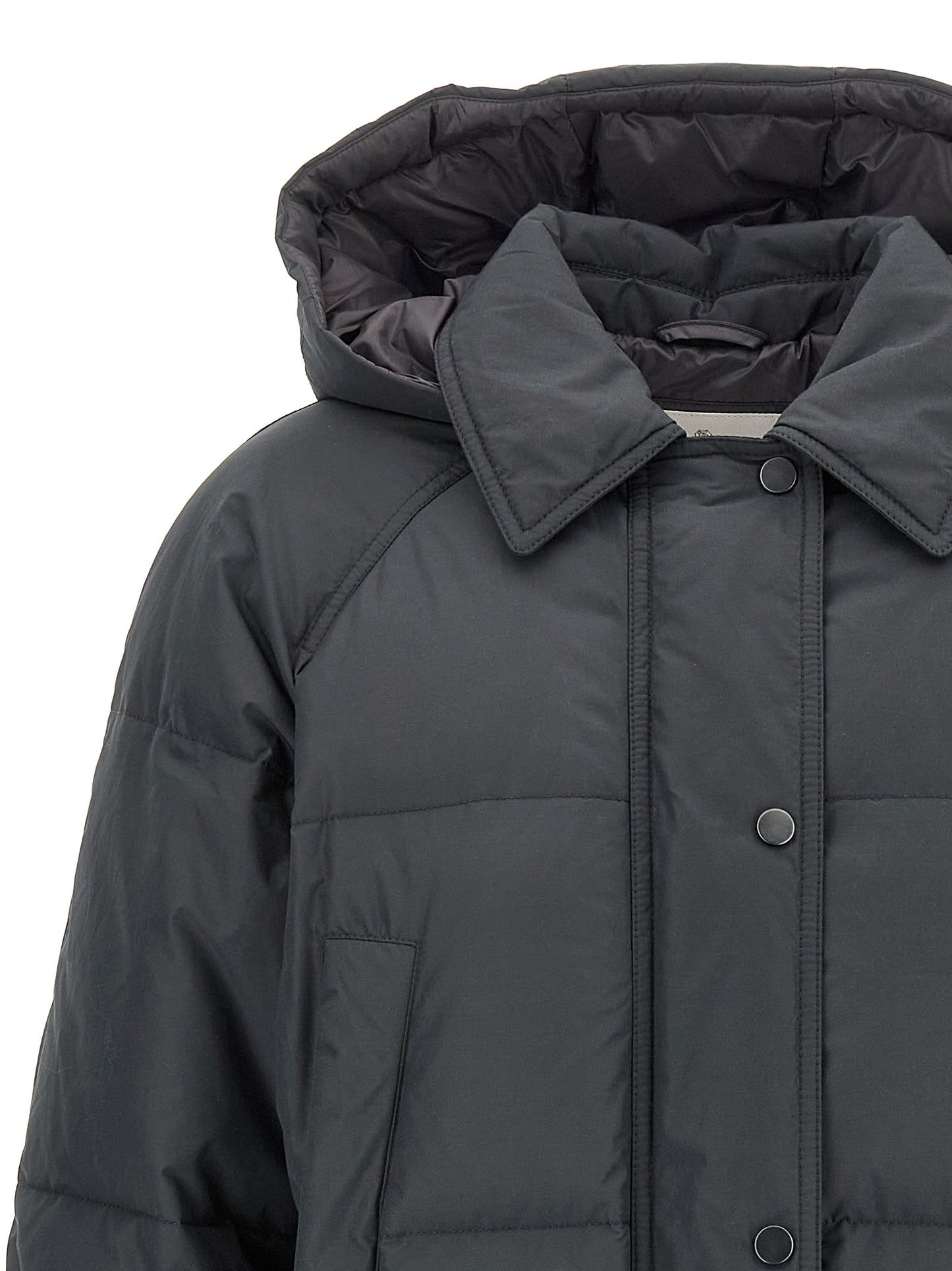'Shiny Zipper Pull' down jacket Down jacket, Parka, Casual jackets