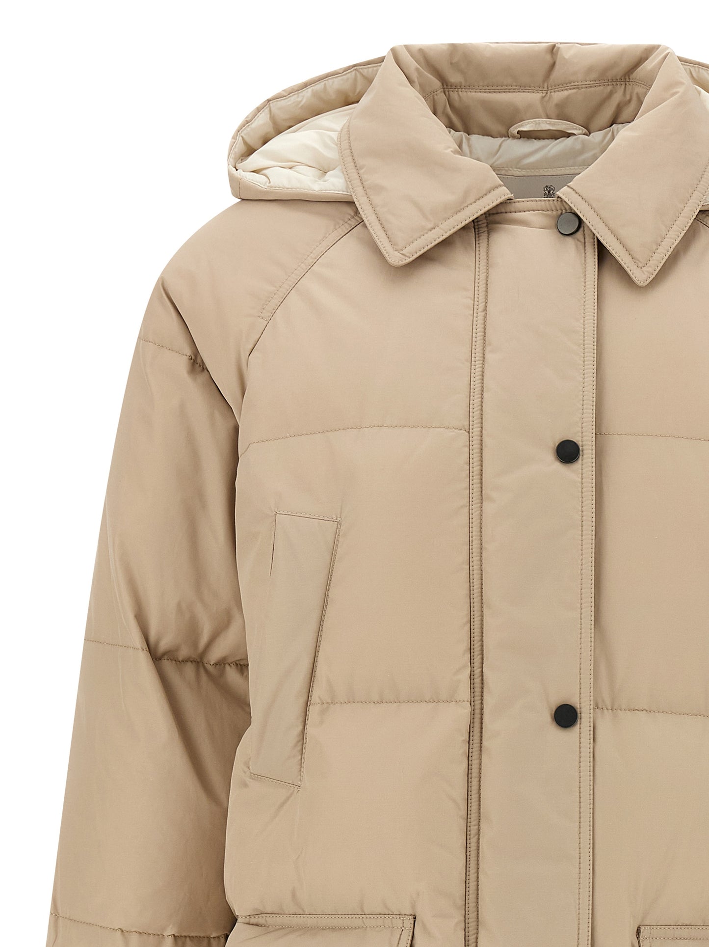 'Shiny Zipper Pull' down jacket Down jacket, Parka, Casual jackets