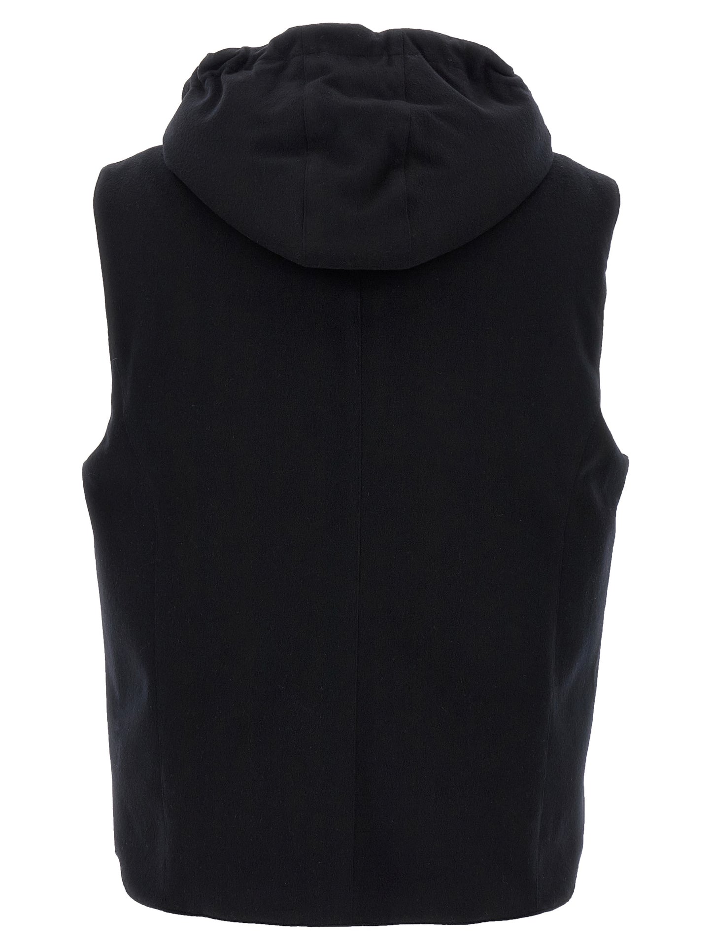 Padded wool vest Gilet