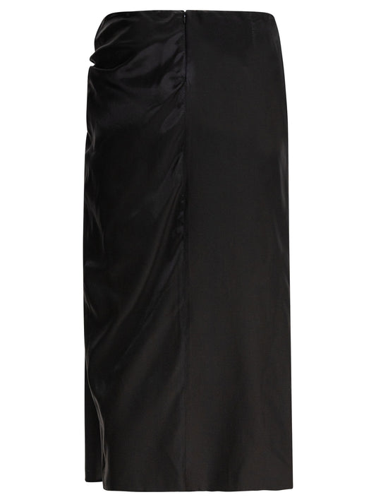 Draped skirt Skirts