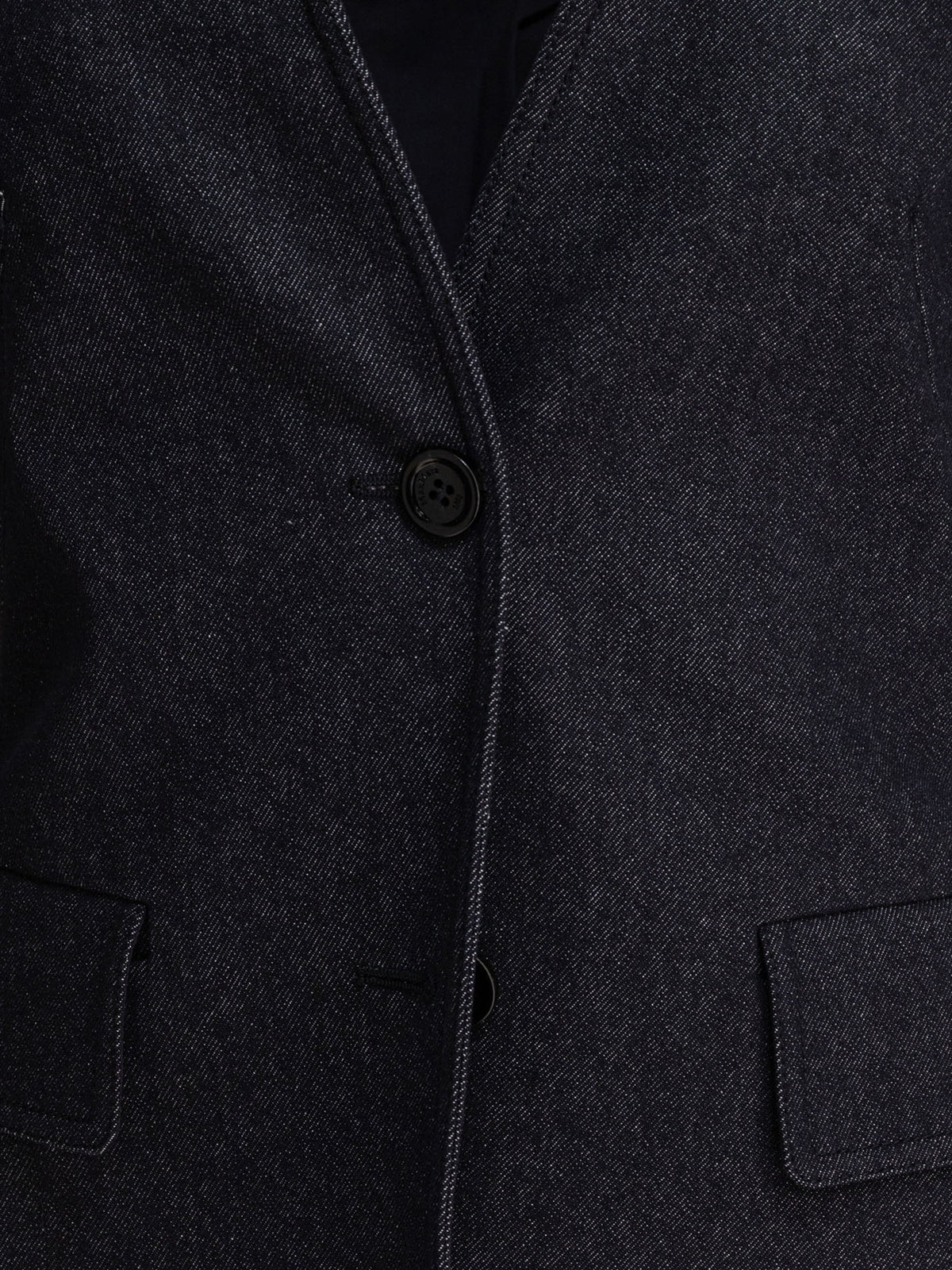 Denim-effect blazer Jackets and Coats