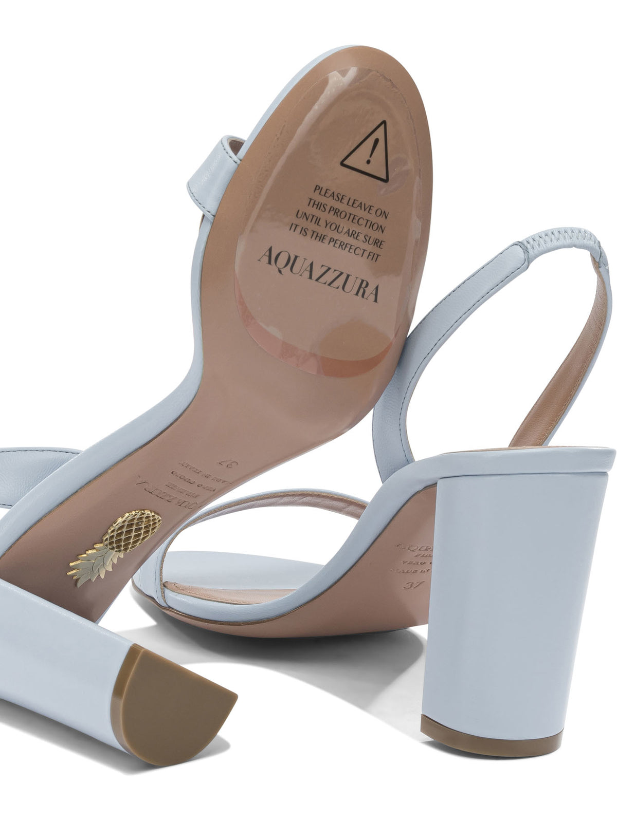 "So Nude Block 85mm" Heeled Sandals Sandals