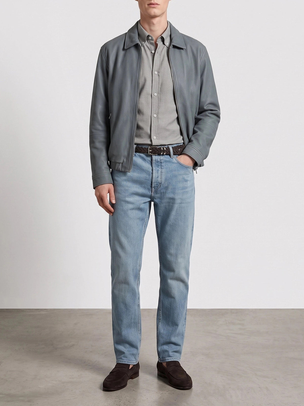 Nubuck leather jacket Jackets and Coats