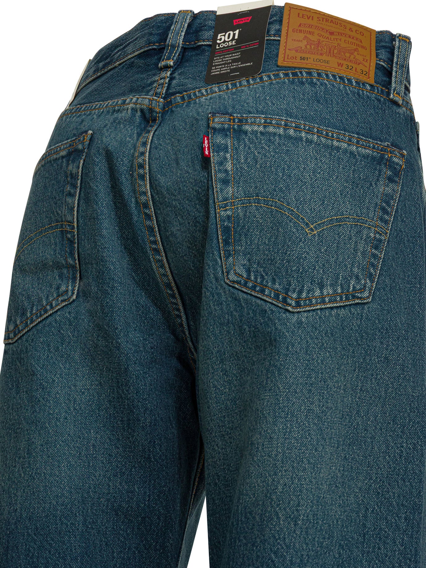 "501 Loose" Straight Leg Jeans Jeans