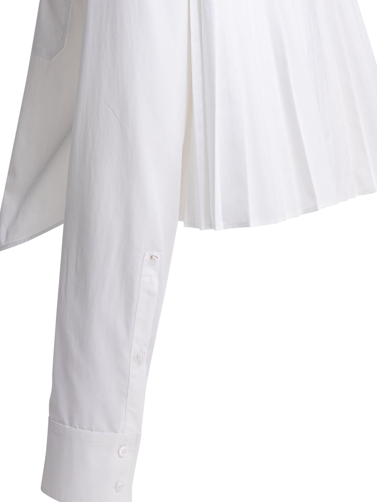Cotton shirt with pleated back Shirts