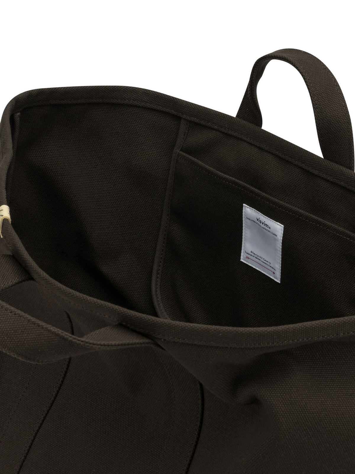 "Canvas Rime Tote L" Large Hand Bag Handbags