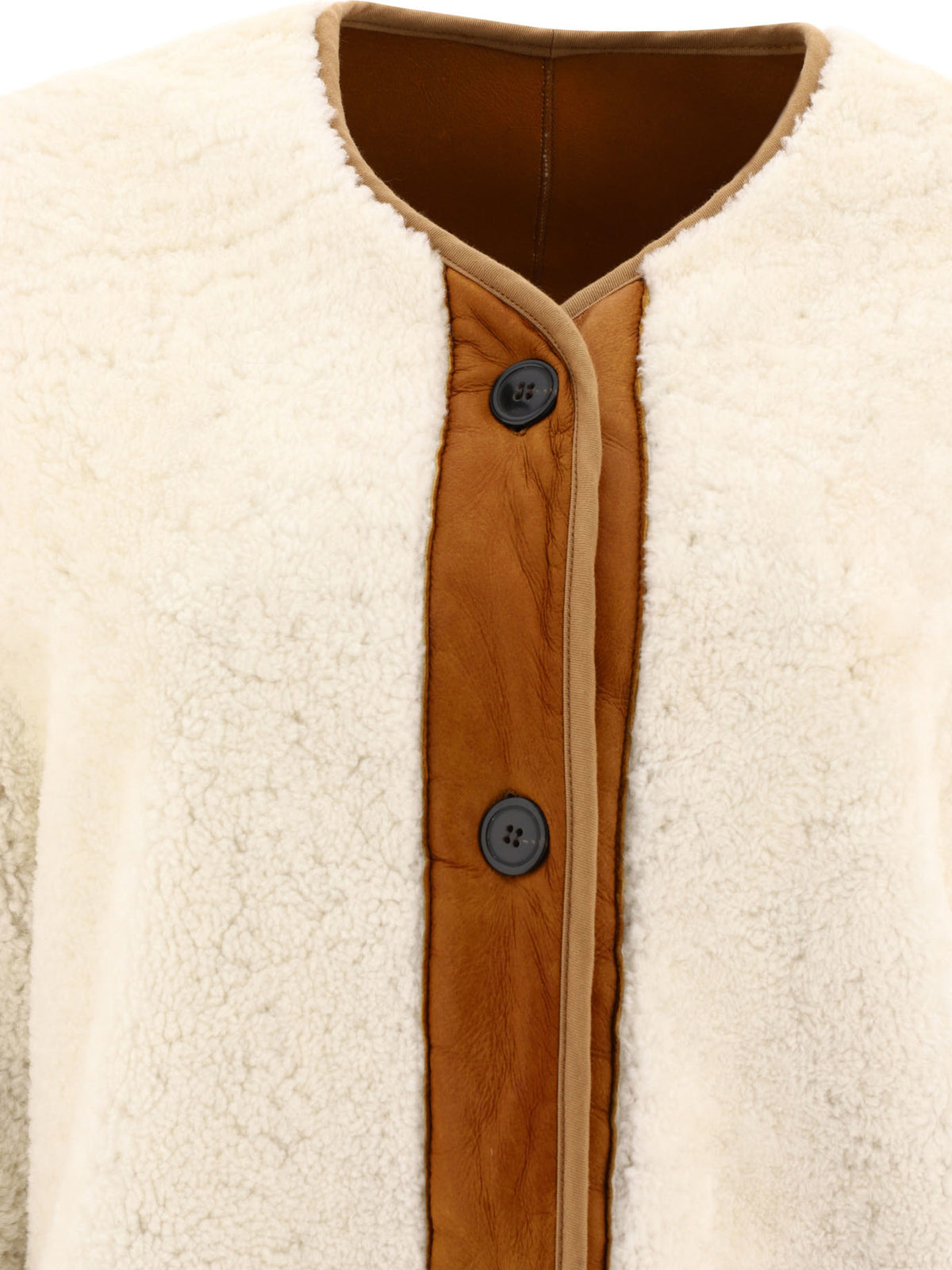 Reversible shearling jacket Jackets and Coats