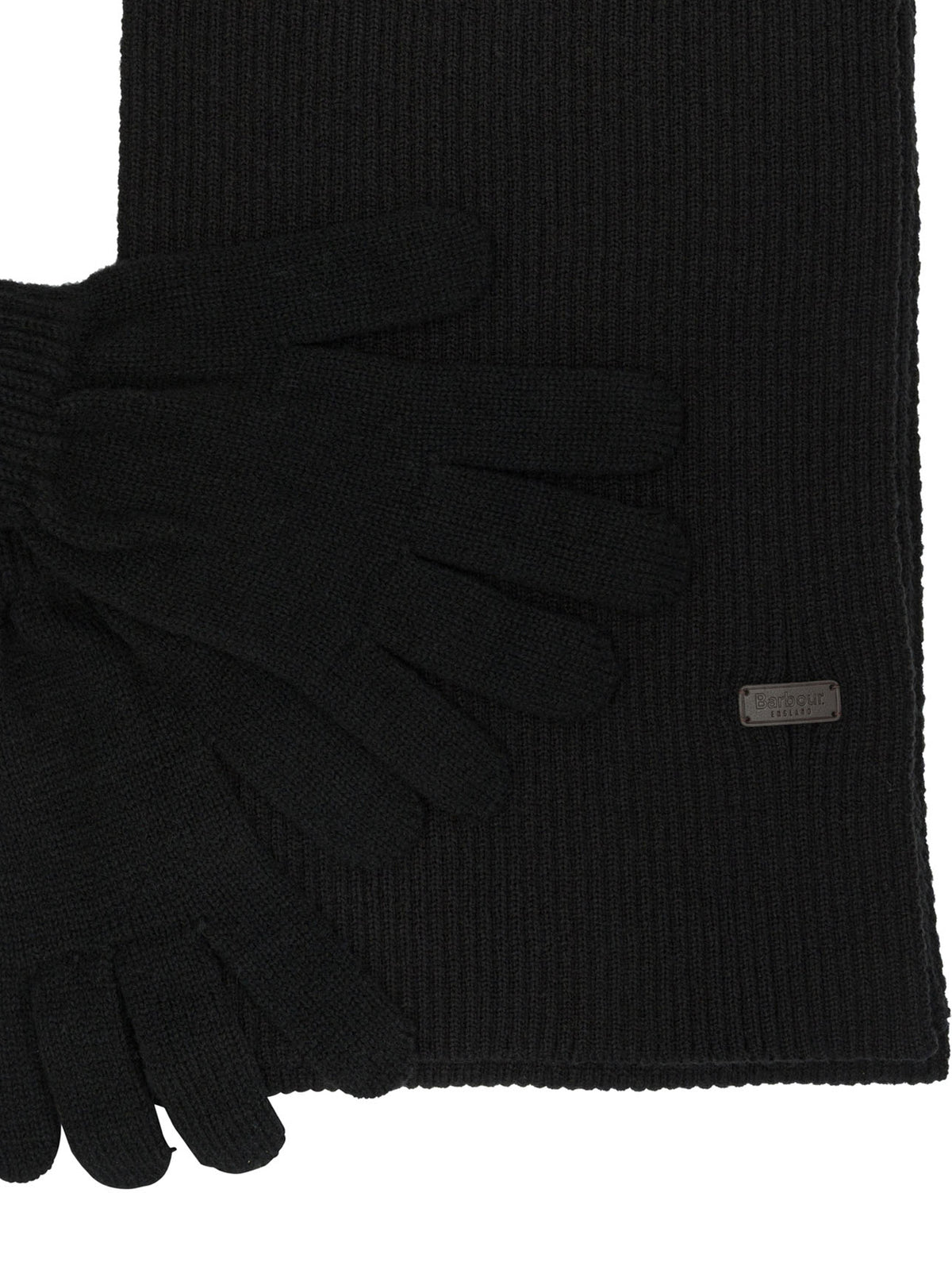 Wool-blend scarf and gloves Sciarpe & Foulard