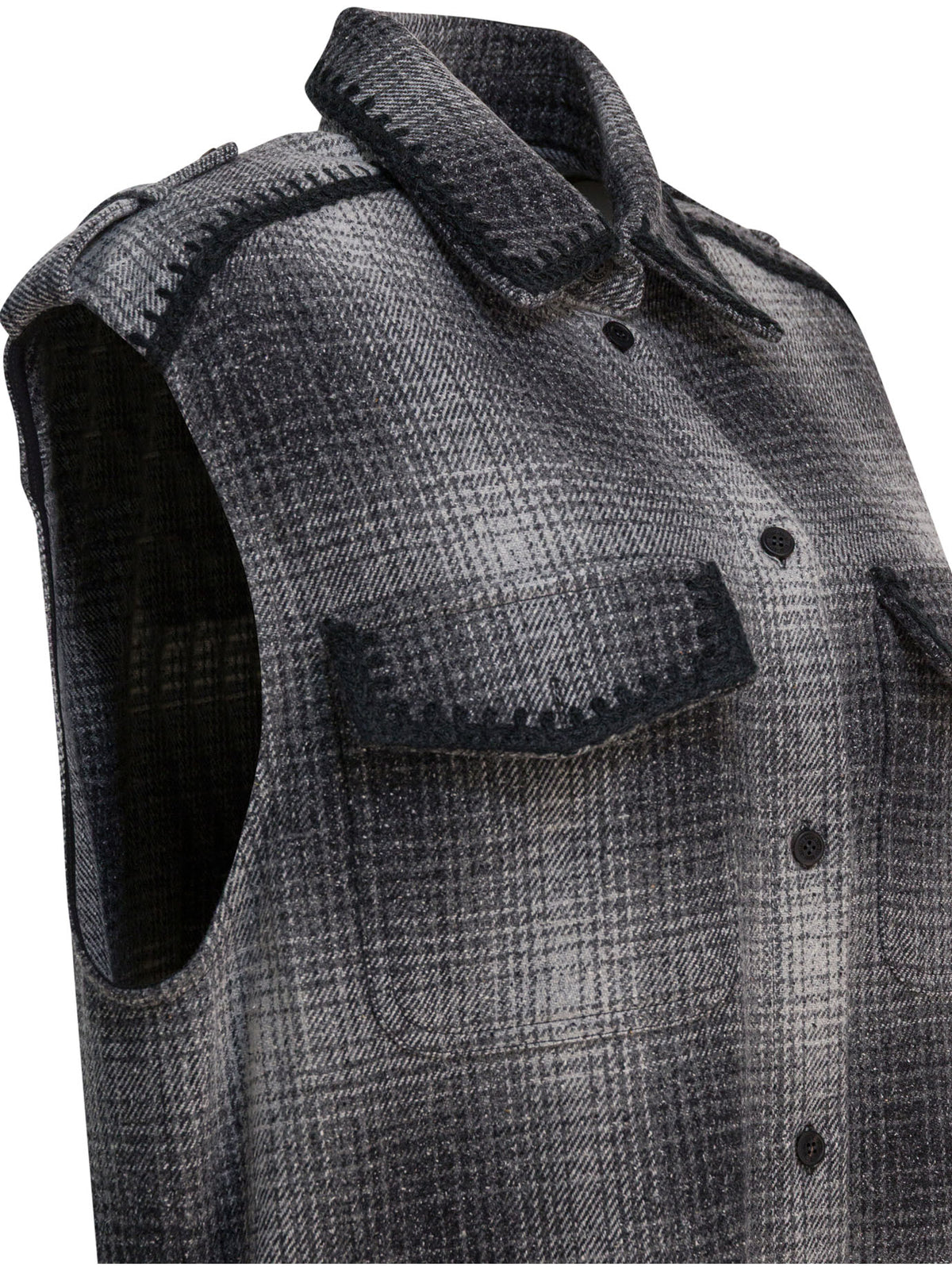 Wool-blend chemisier dress Dresses
