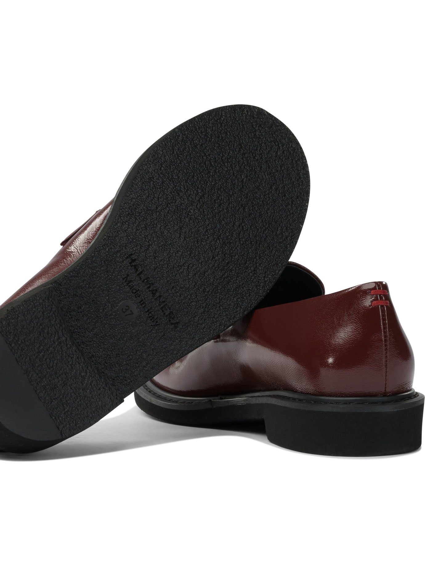 Glossy leather loafers Loafers & Slippers