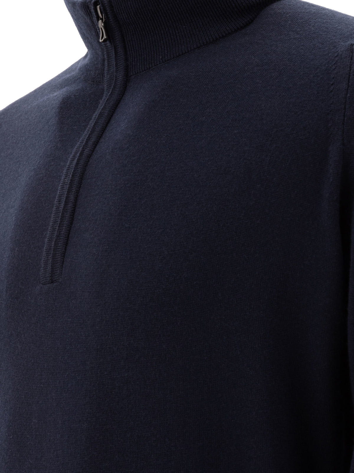 Merino wool "Tapton" half-zip sweater Knitwear