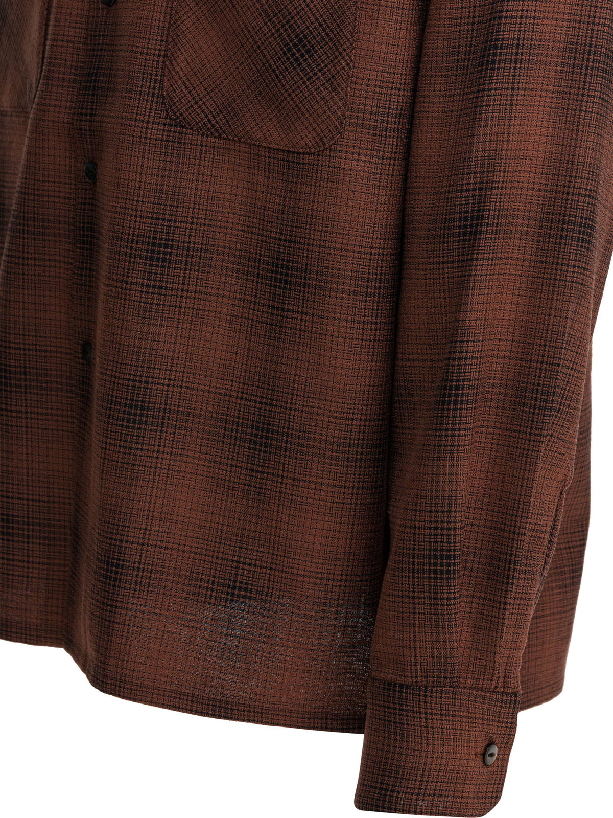 Checked wool "One-Up" shirt Shirts