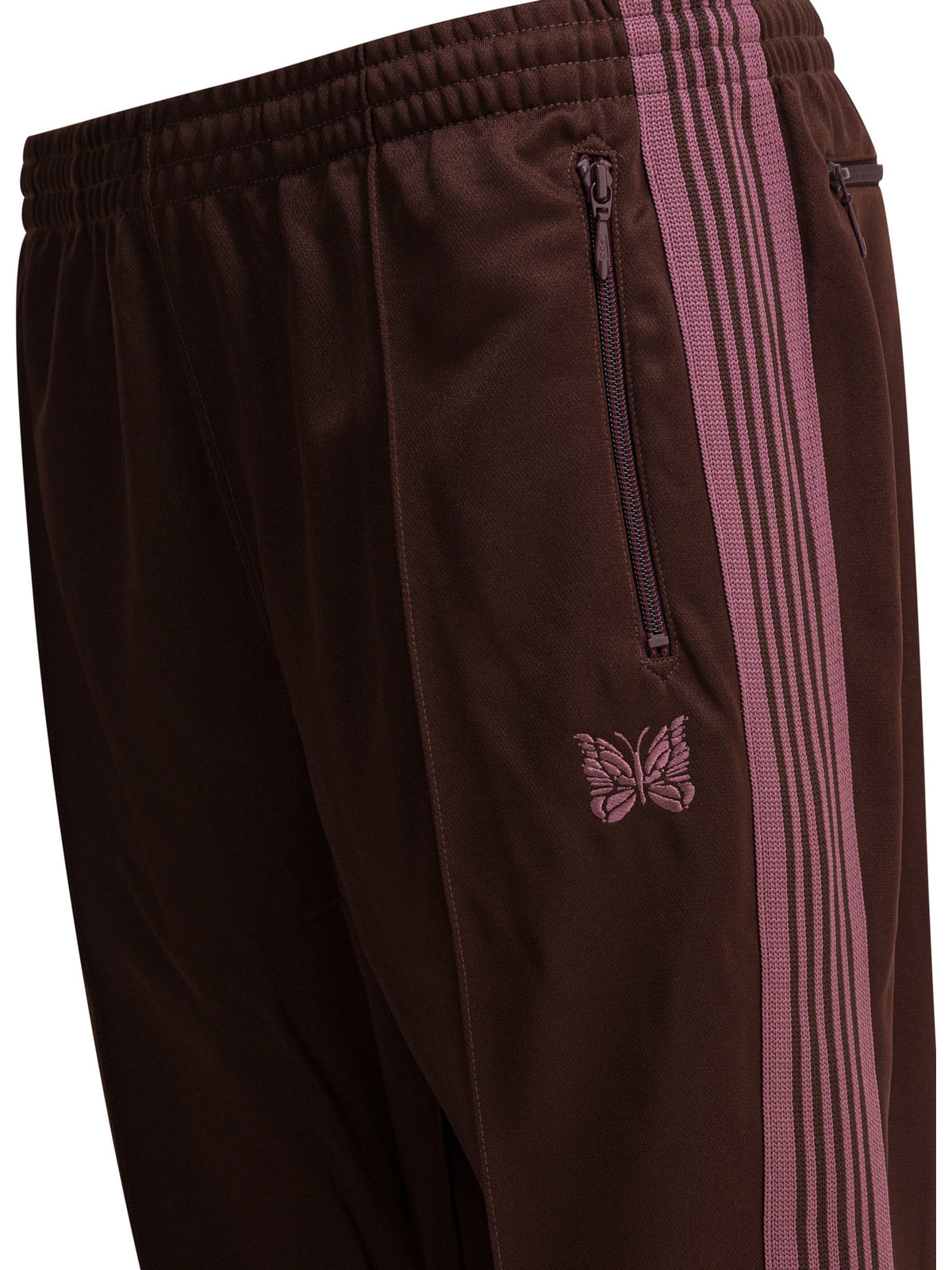 "Boot-cut Poly Smooth" Sport pants Trousers