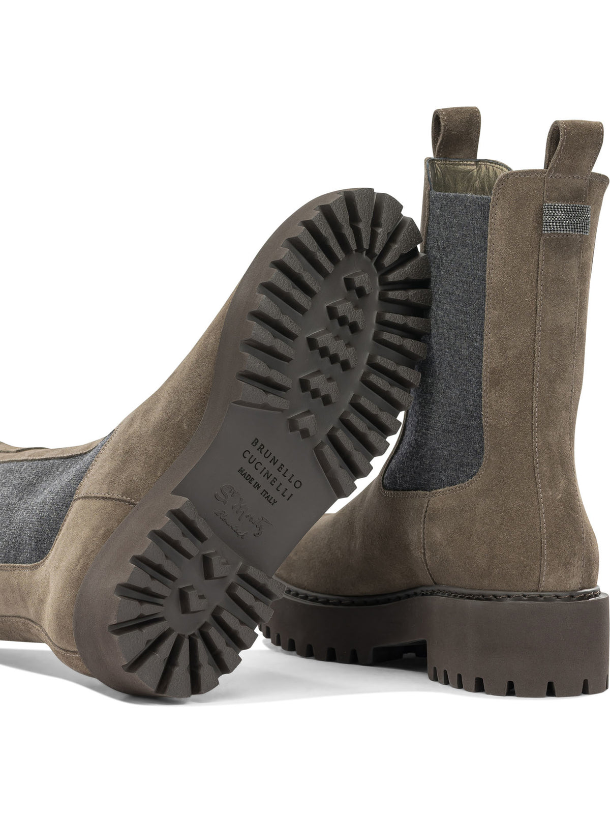 Suede pull-on ankle boots Boots and Ankle Boots
