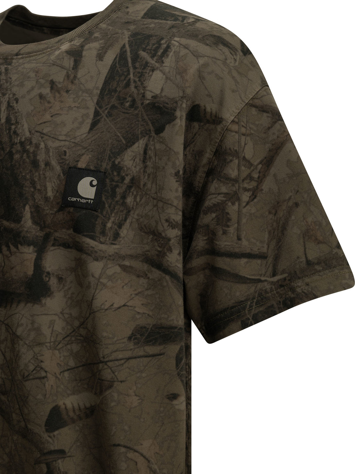 "Feather Tree" Crew-Neck T-Shirt T-shirts