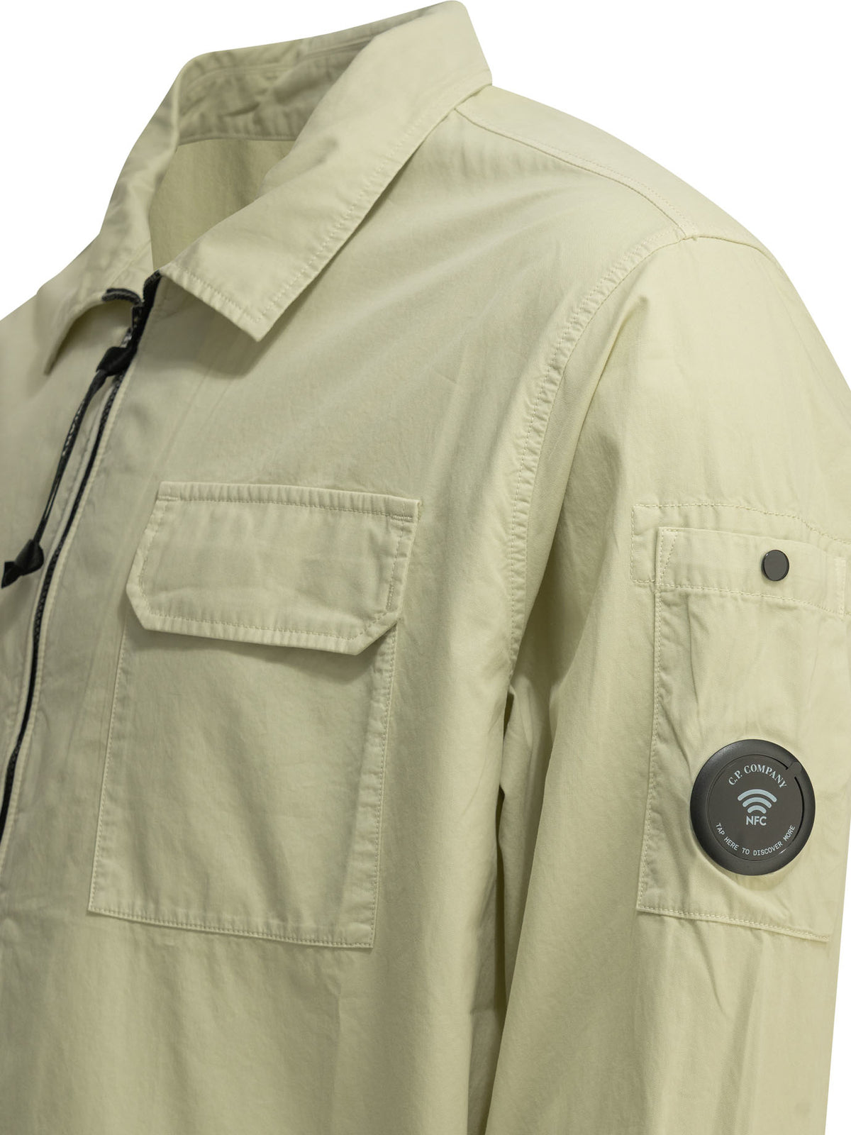 "Organic Gabardine" Overshirt Jacket Jackets and Coats