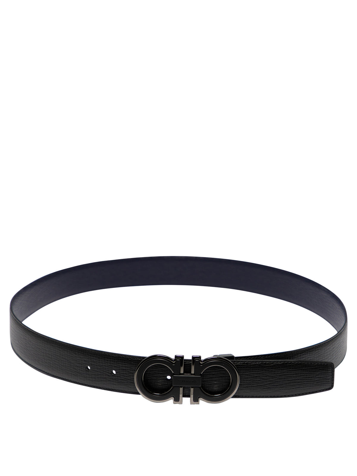 "Gancini" Leather belt Belts