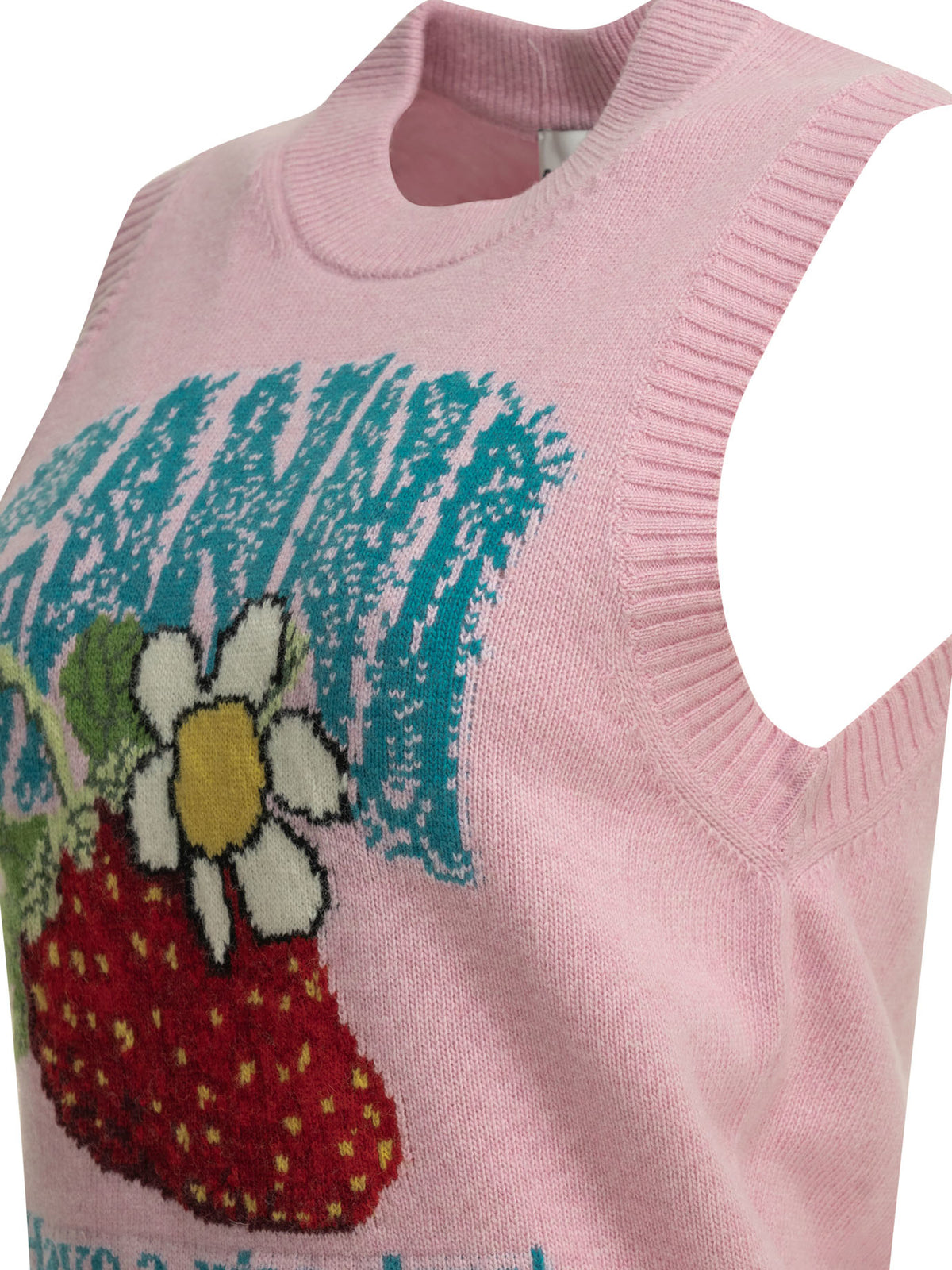 "Strawberry" vest Knitwear