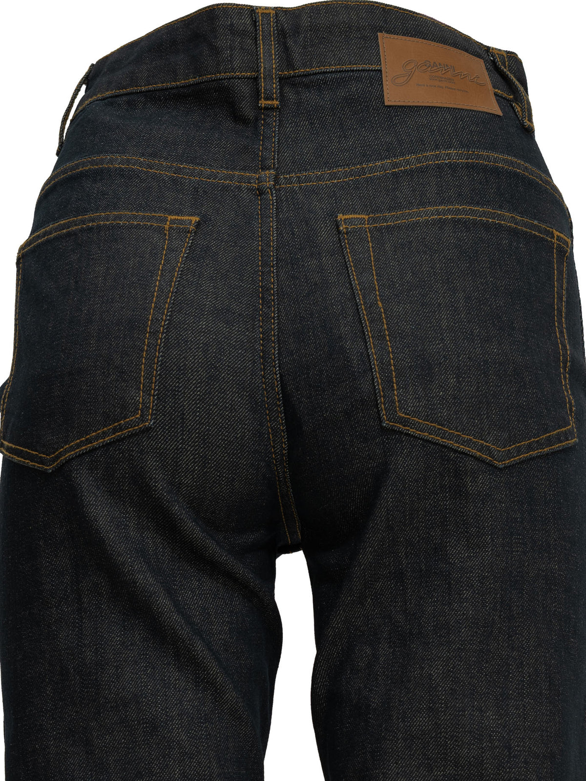 "Fold" Straight-Leg Jeans Jeans