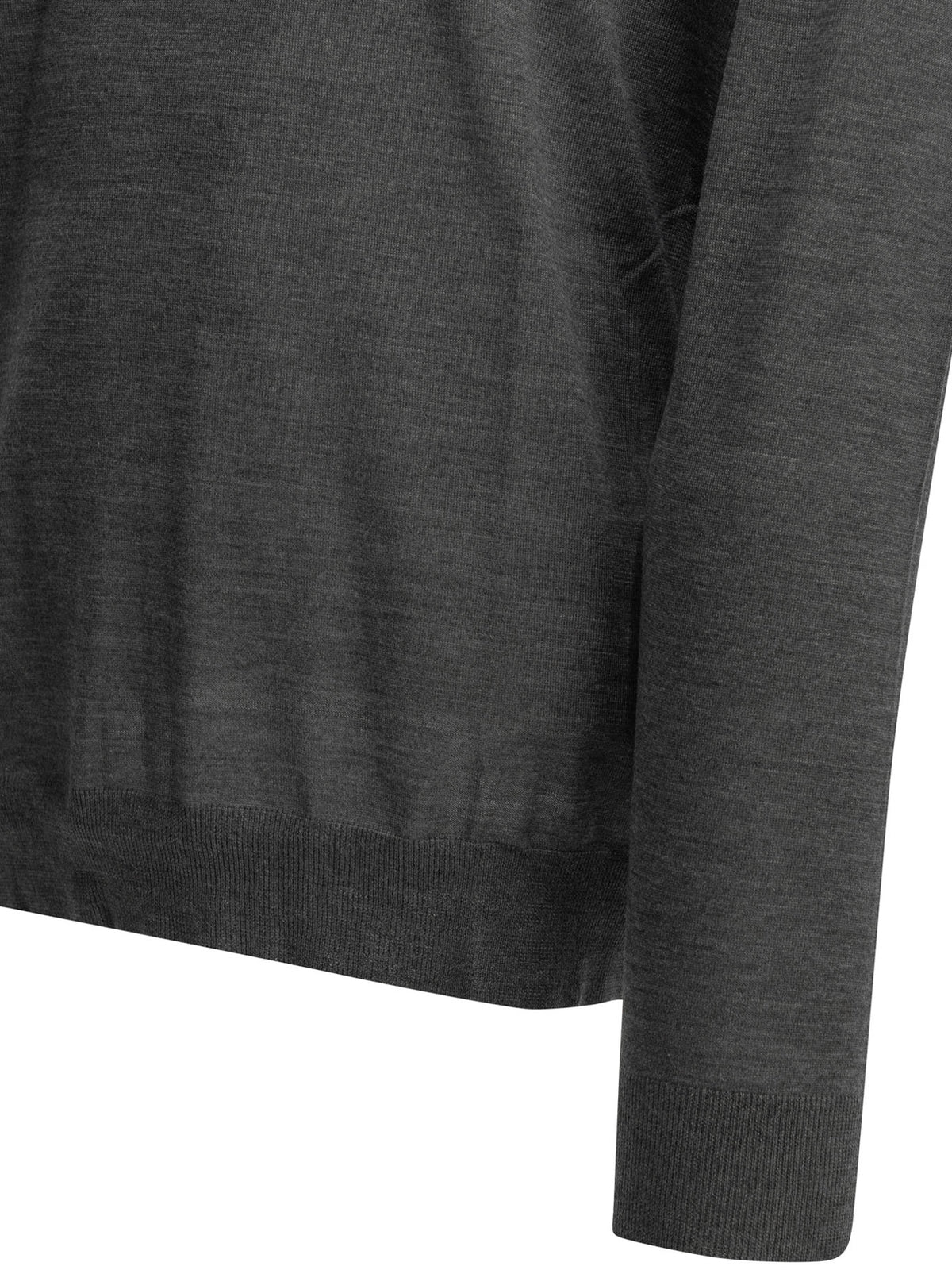Wool Polo Sweater Knitwear