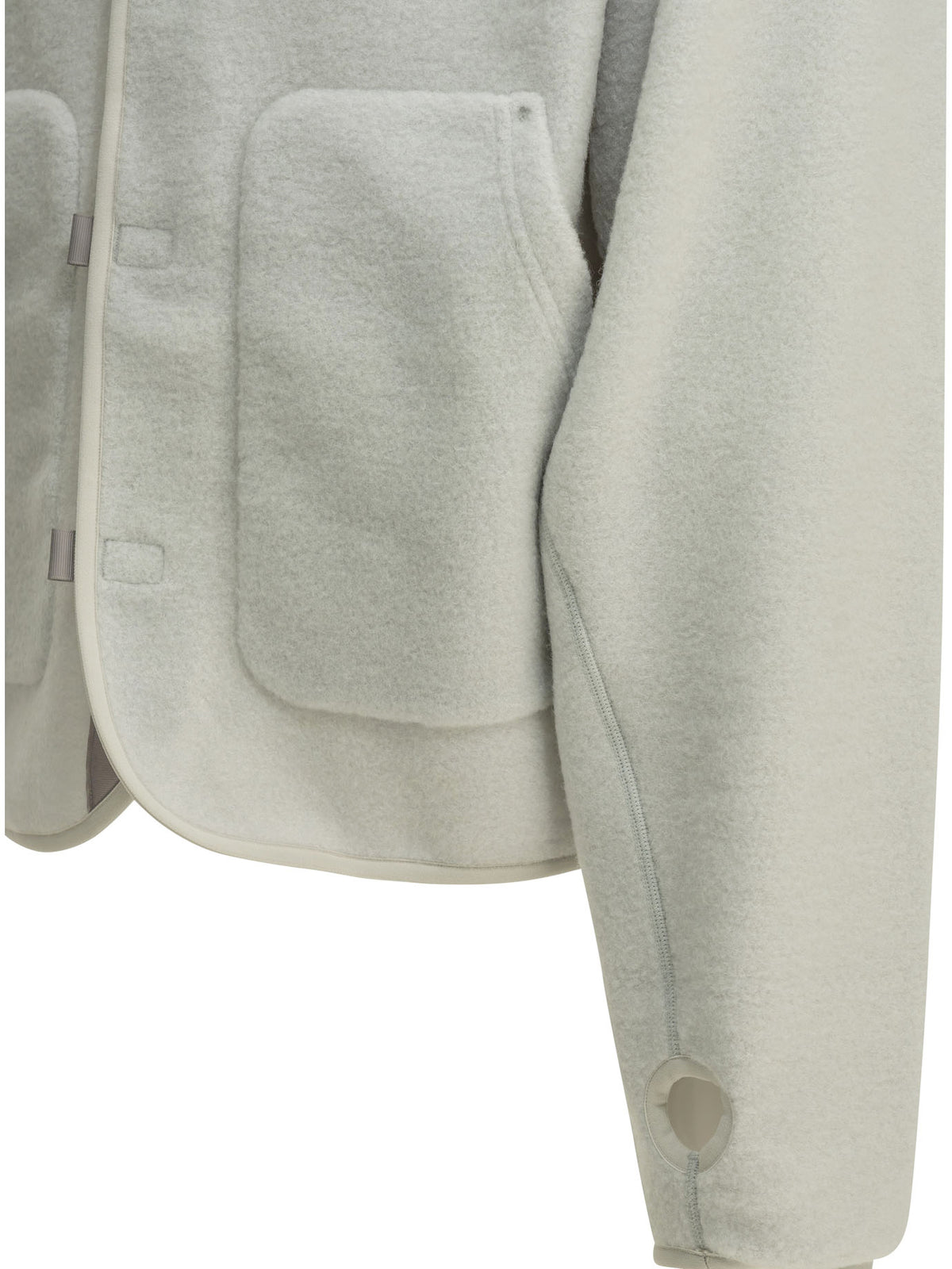 Wool-Blend Hooded Sweatshirt Sweatshirts