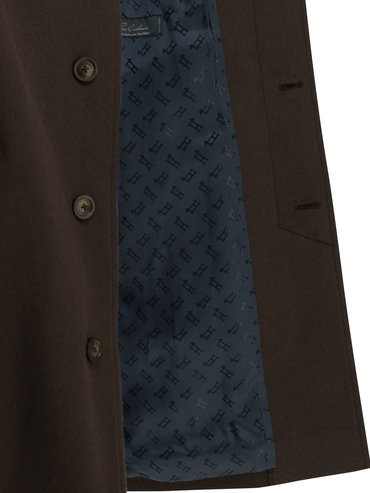 Long coat made of pure cashmere Jackets and Coats