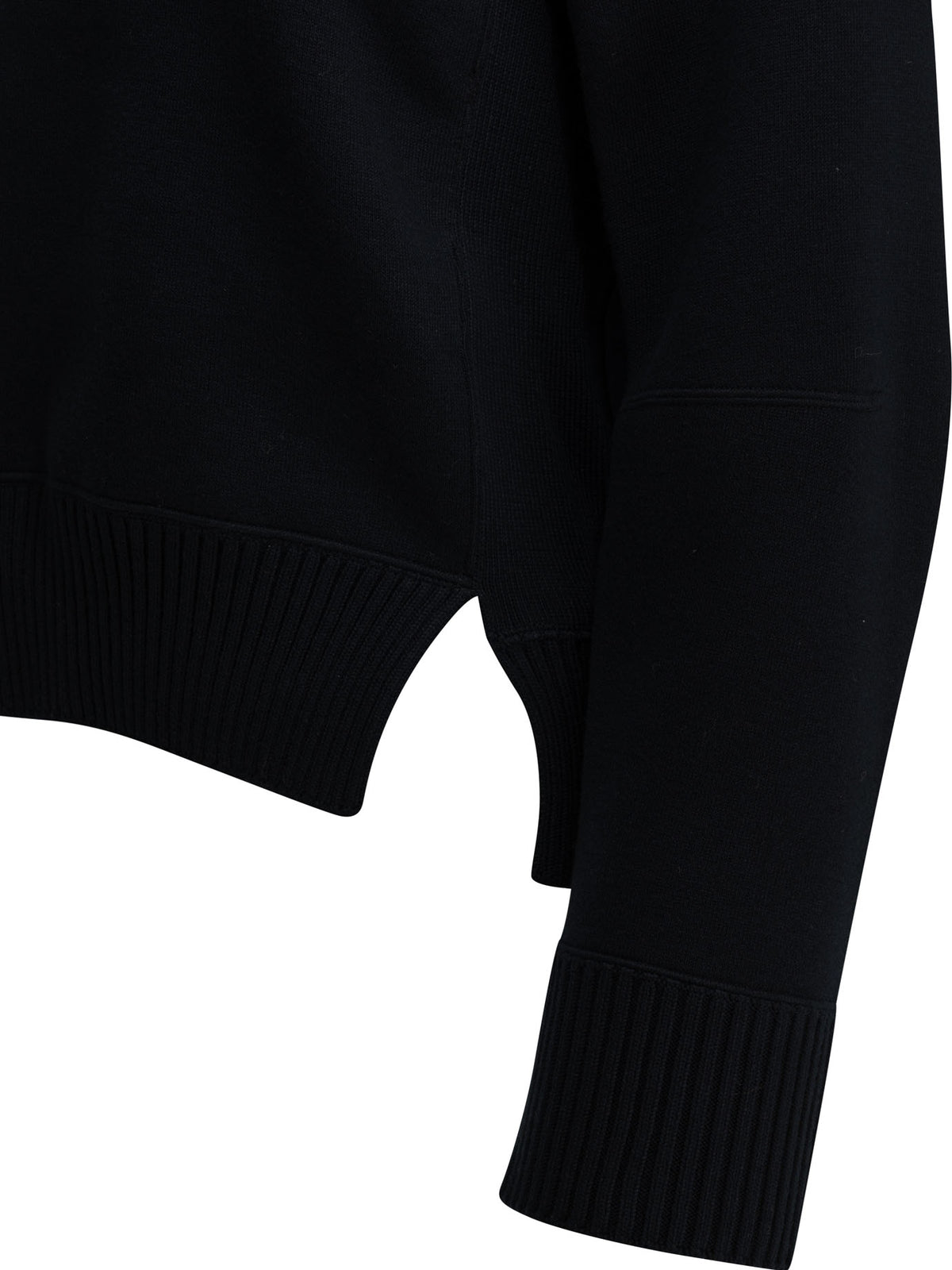 Crew-neck sweater made of a cotton-cashmere blend Knitwear
