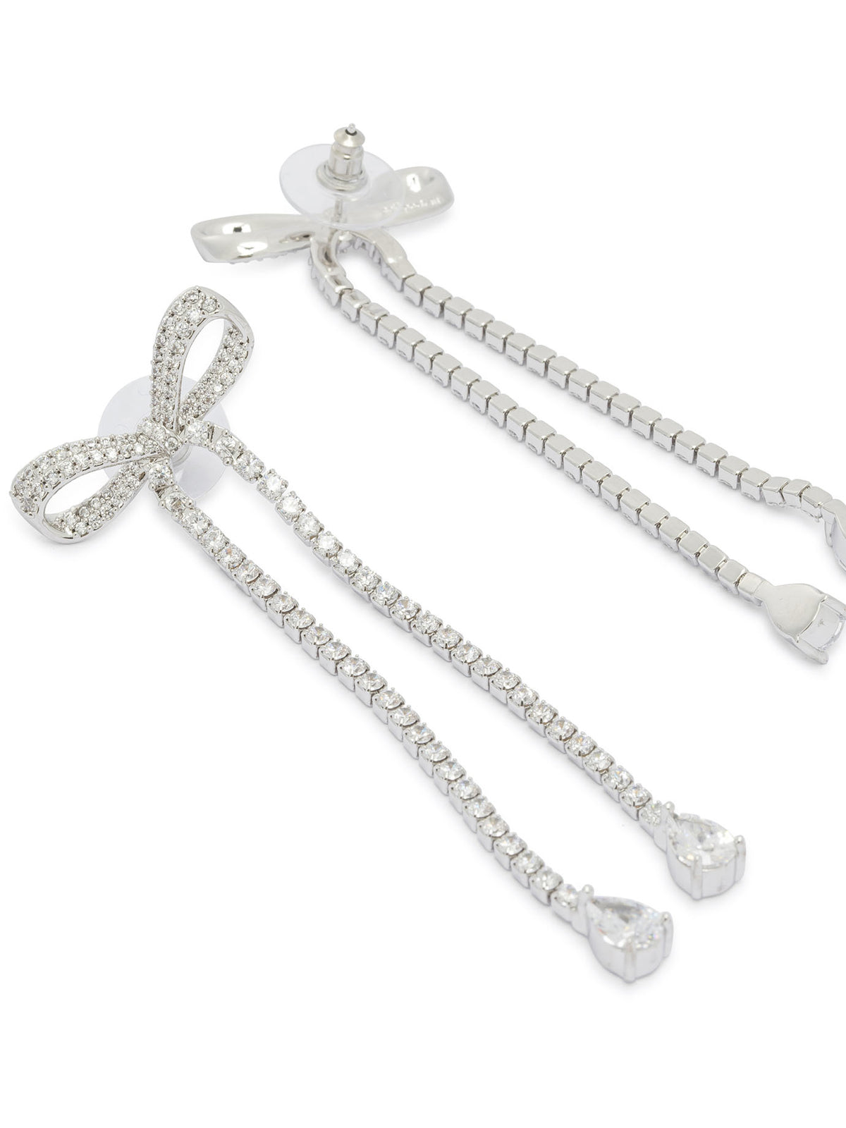 Dangling earrings with crystals Jewels