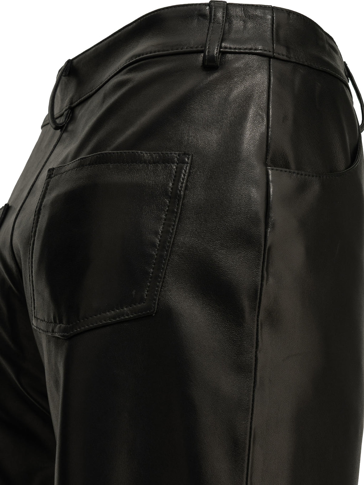 Casual nappa leather pants Trousers