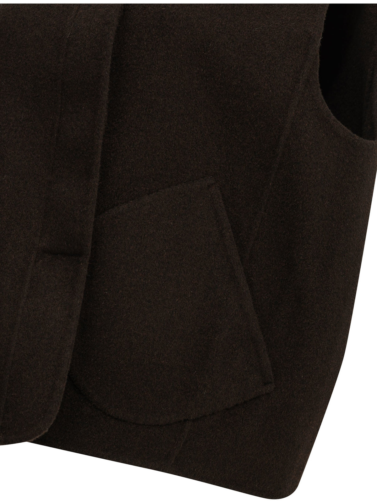 "Adeline" Sleeveless jacket Jackets and Coats