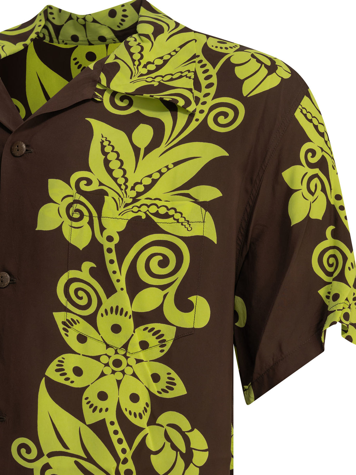 "Pictograph Flower" Casual Shirt Shirts