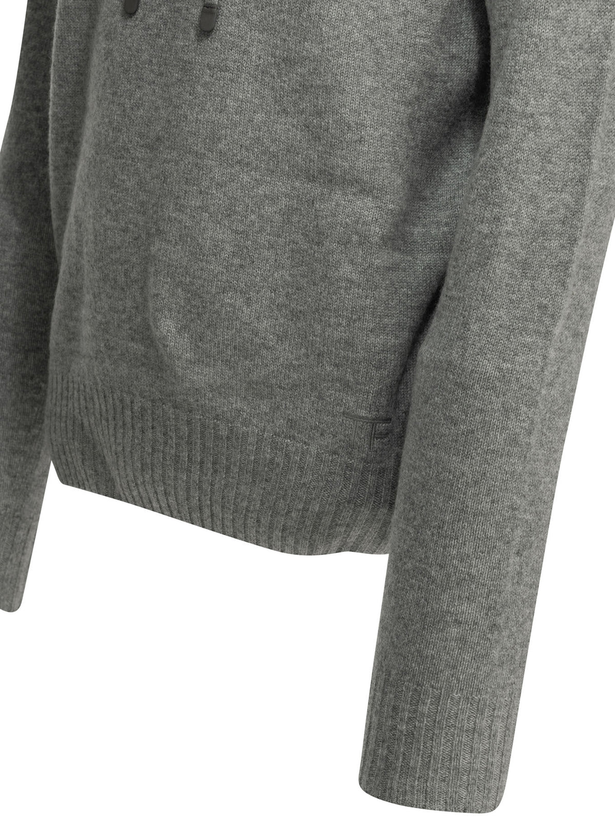 Cashmere hooded sweater Knitwear