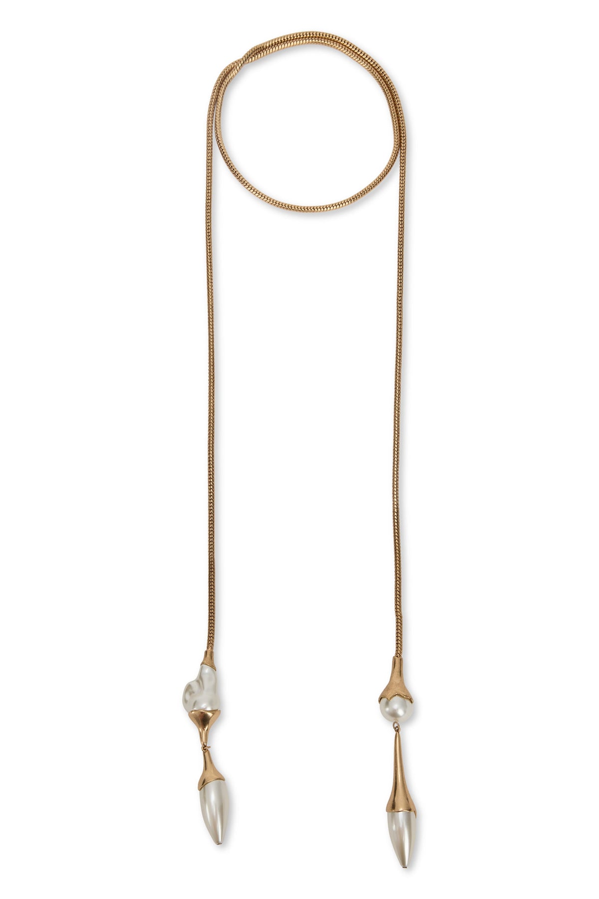 Weekend Max Mara Metal necklace with hanging details