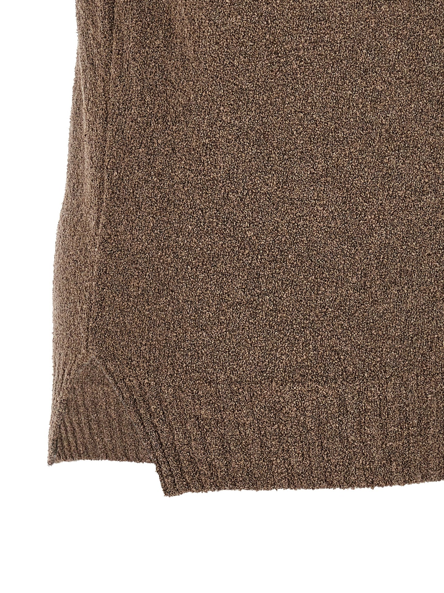 Bouclé cotton polo shirt Polo
