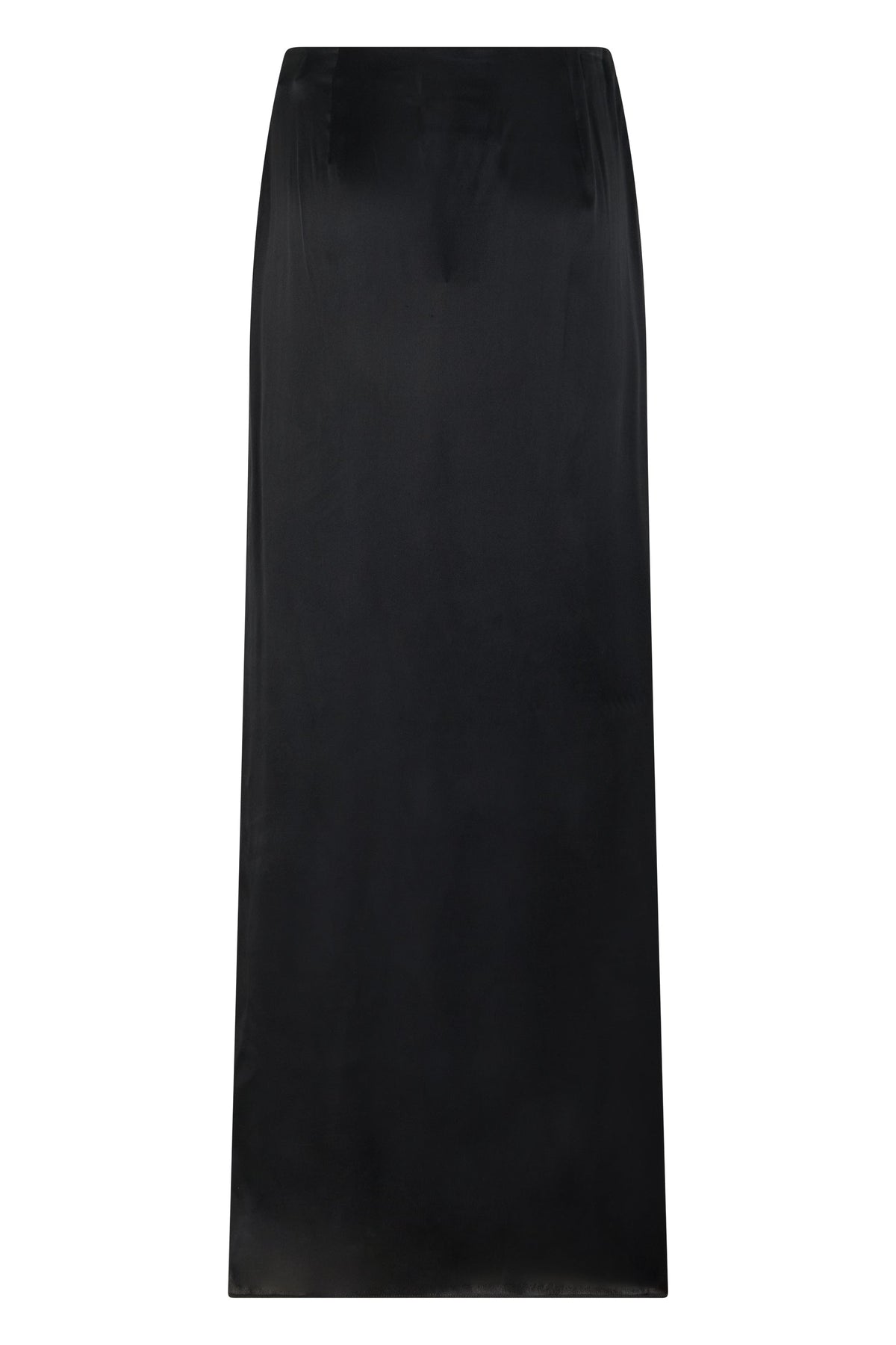 Long skirt with draping RTW