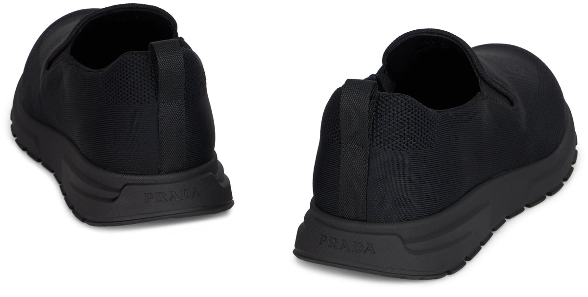 Slip-on sneakers in stretch fabric SHOES