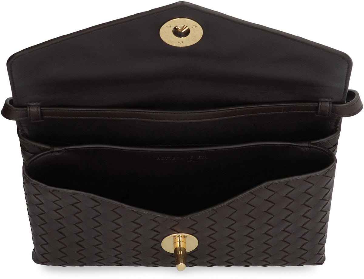 Bottega Veneta Knot Lock Leather crossbody bag