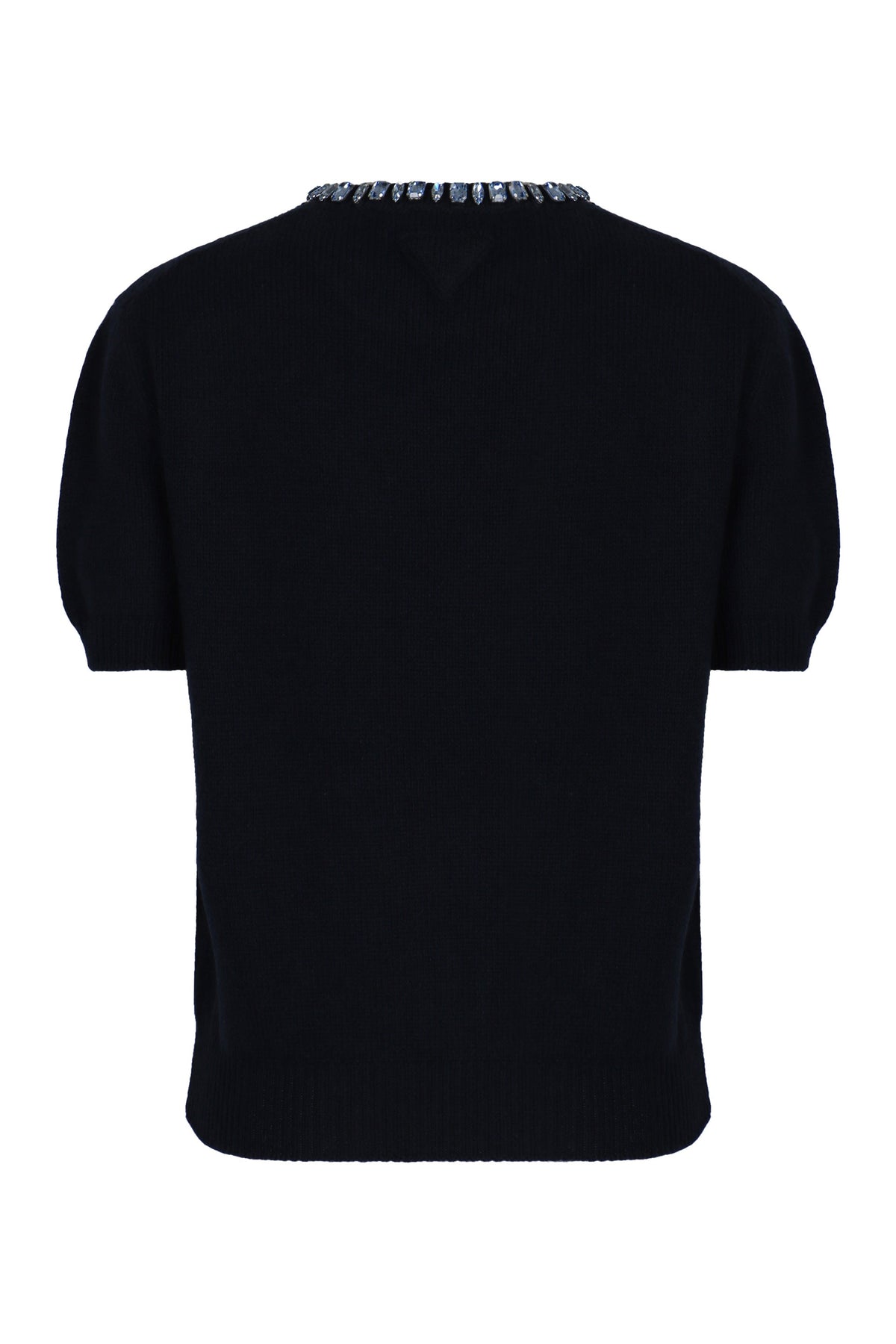 Crew neck sweater in wool and cashmere RTW