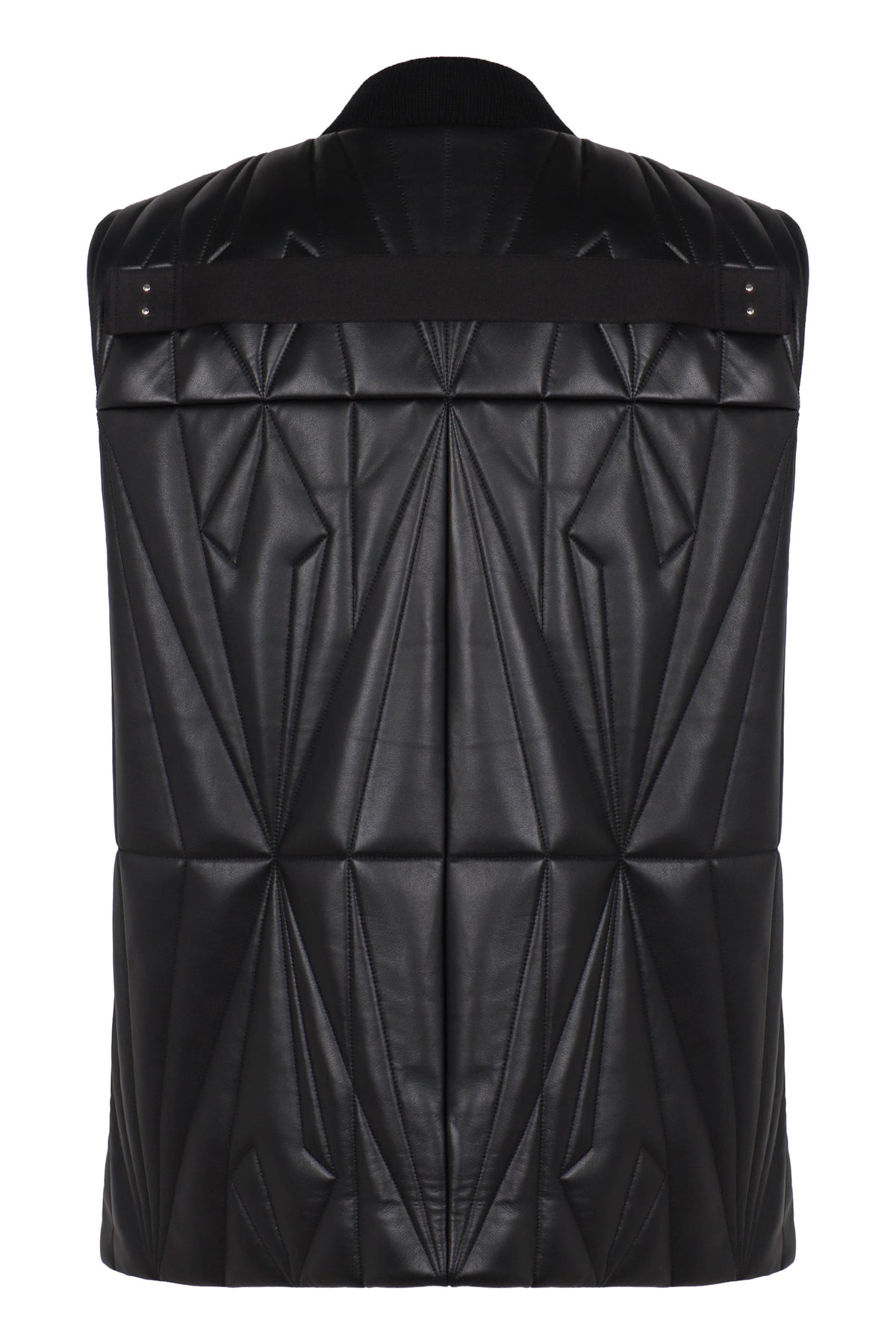 Moncler + Rick Owens - Geocamo leather gilet RTW