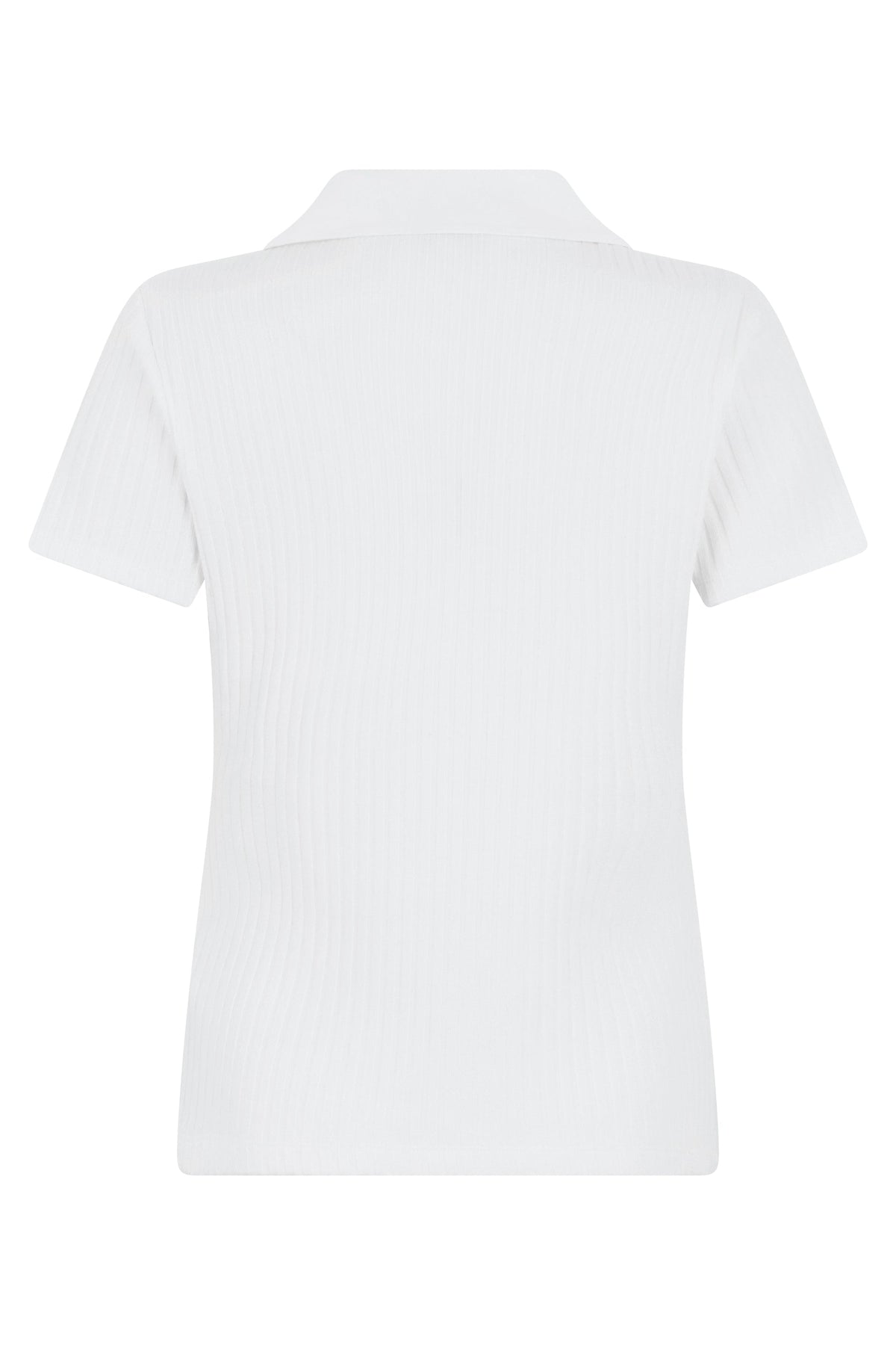 Cotton ribbed polo RTW