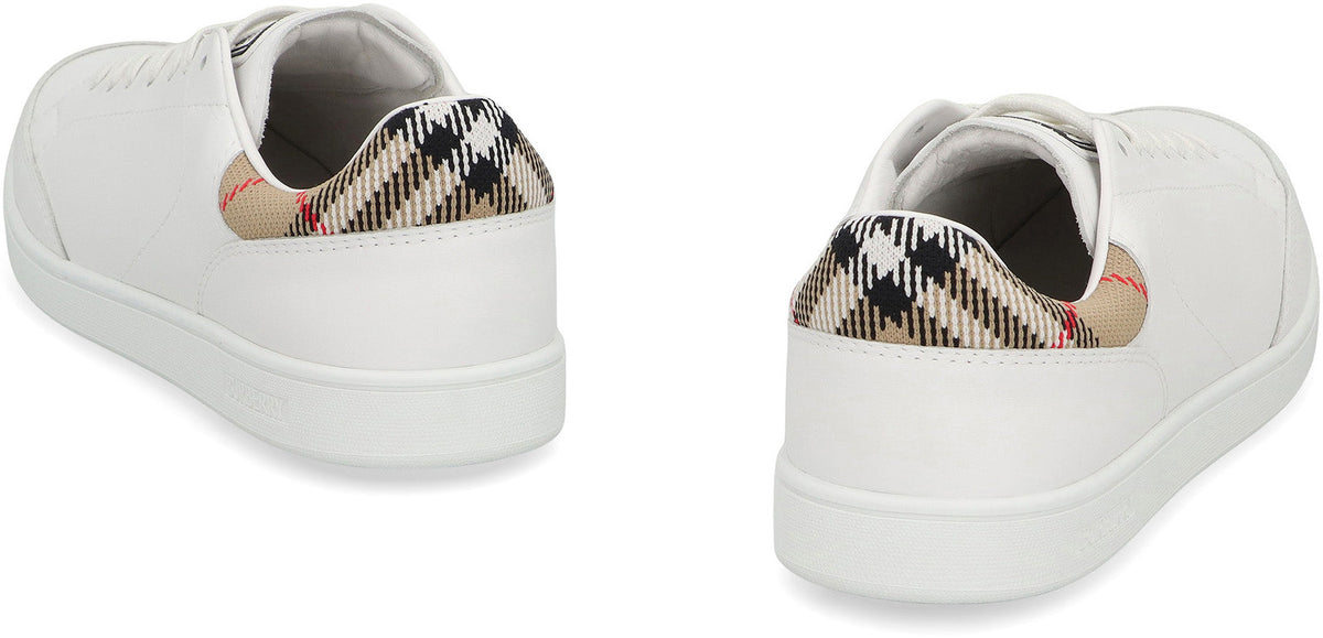 Sneakers set in leather SHOES
