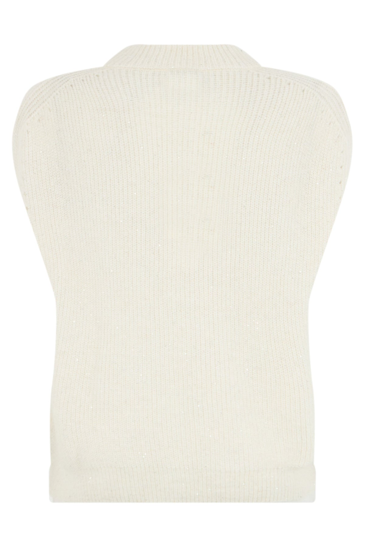 Ribbed knit vest RTW