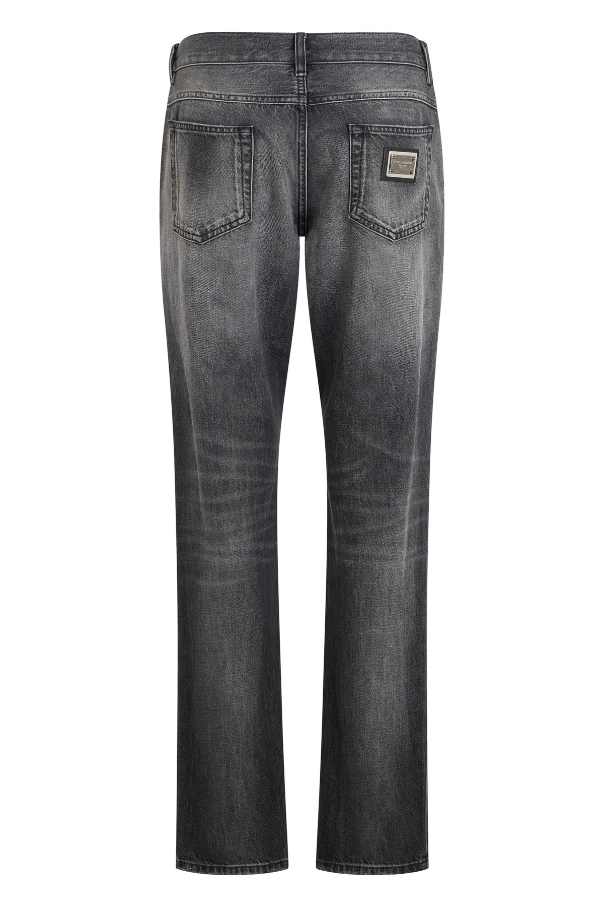 Straight Jeans in Faded Denim RTW