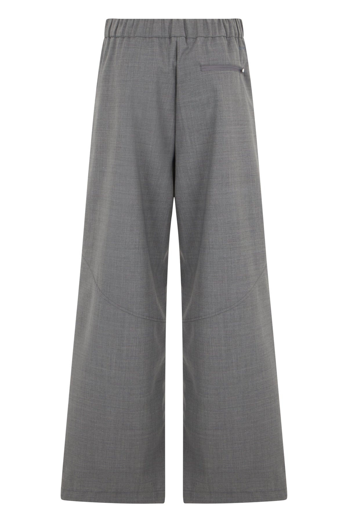 Wide-leg pants with elastic waistband RTW