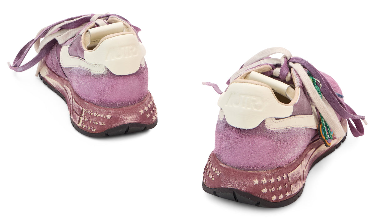 Sneakers Reelwind in leather and fabric SHOES