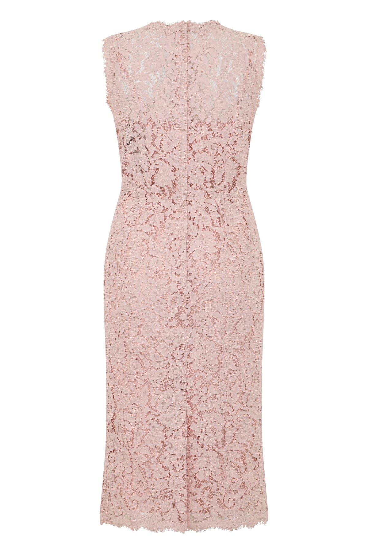 Dolce & Gabbana Dress in mixed lace cotton and viscose