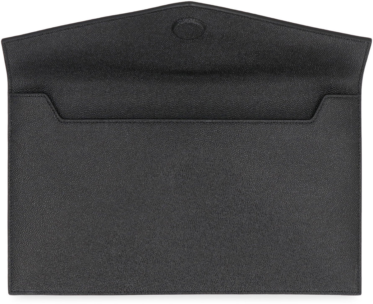 Uptown leather clutch BAGS